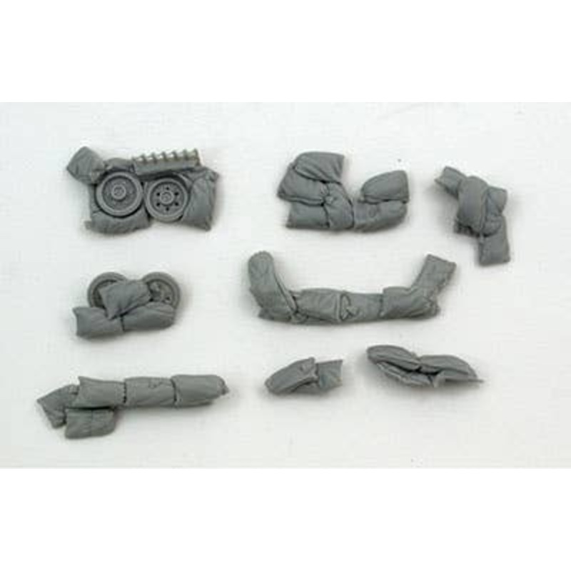 1/35 Sandbag Armor For Panzer III Command Tank (Africa)