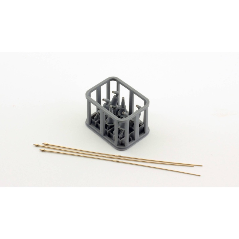 1/35 Spring Antenna Mast Base for ZTQ15 (3 groups)