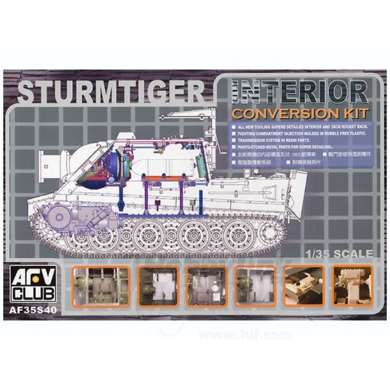 1/35 Sturmtiger Interior Parts Set