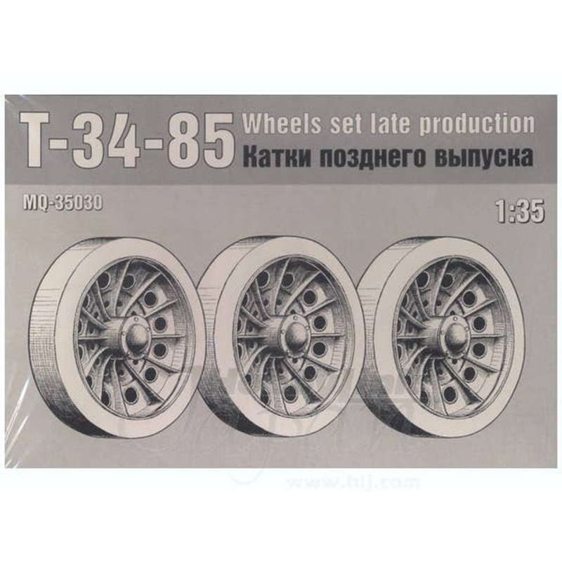 1/35 T-34-85 Wheels Set Late Production