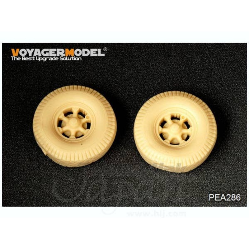 1/35 WWII German Sd.Kfz.9 FAMO Road Wheels Pattern #1 (Tamiya)