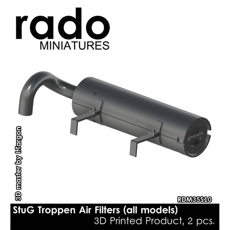 1/35 WWII German StuG III Tropical Air Filter (2 pcs)