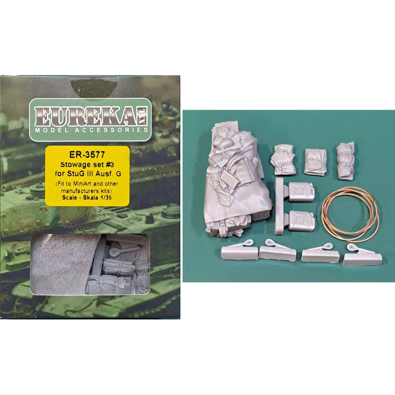 1/35 WWII German Stug III Type G Cargo Set #3 (General Purpose)