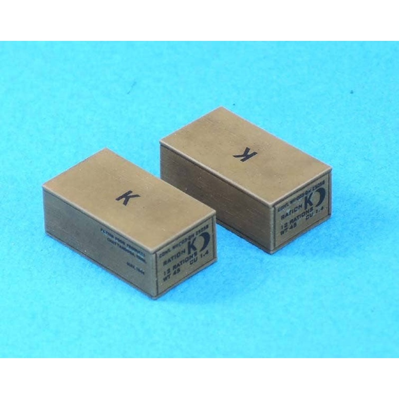 1/35 WWII K Ration Box Set