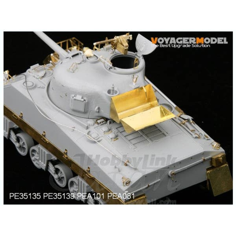 1/35 WWII UK Sherman K.III Additional Parts (for Dragon)