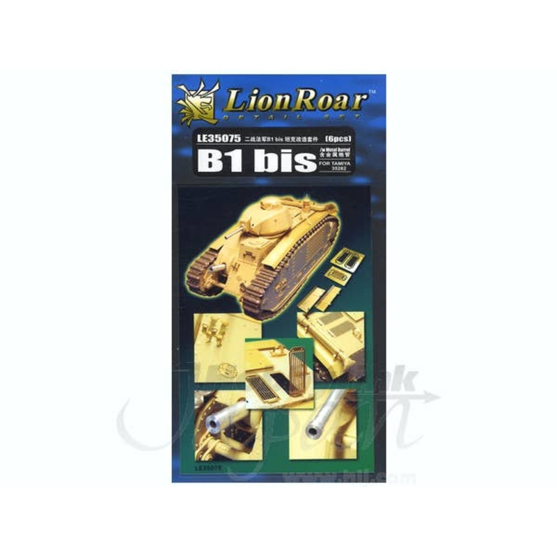 1/35 B1 Bis for Tamiya Detail and Barrel