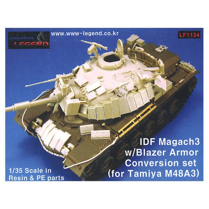 1/35 IDF Magach 3 w/Blazer Armor Conversion for Tamiya