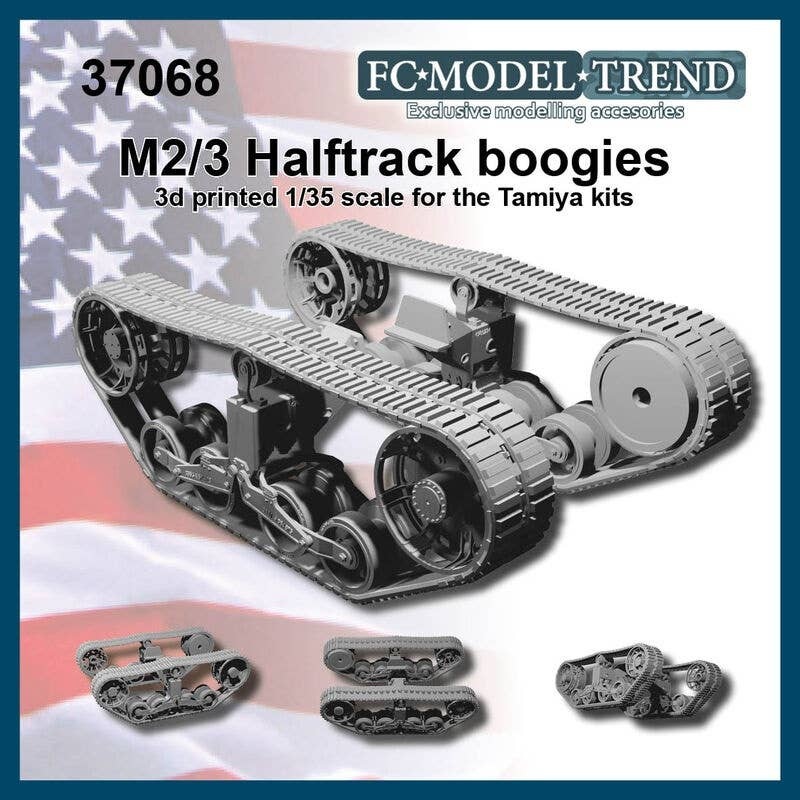 1/35 M2/3 Half-track Boogies (for Tamiya)
