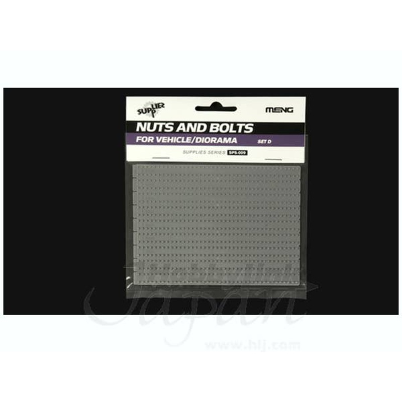 1/35 Nuts and Bolts Set D Turned Bullet Proof Bolt & Circle Rivets