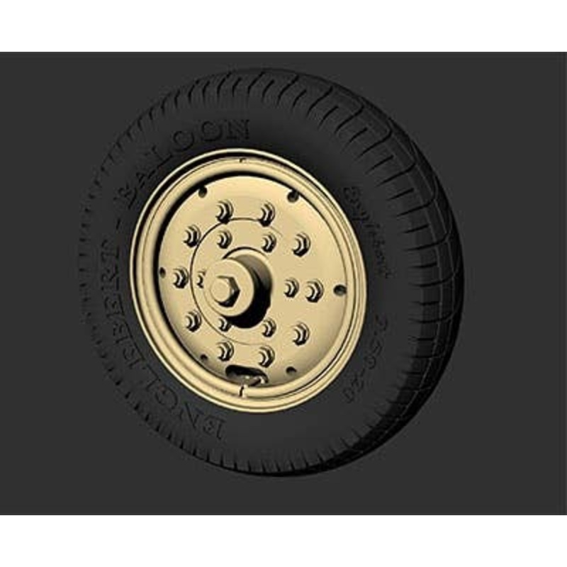 1/35 Rolls-Royce AC Road Wheels (Engelbert)