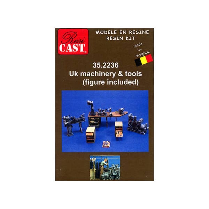 1/35 UK Machinery & Tools (Figure Included)