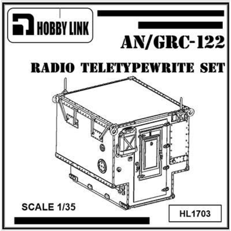 1/35 US AN/GRC-122 Radio Teletypewrite Set