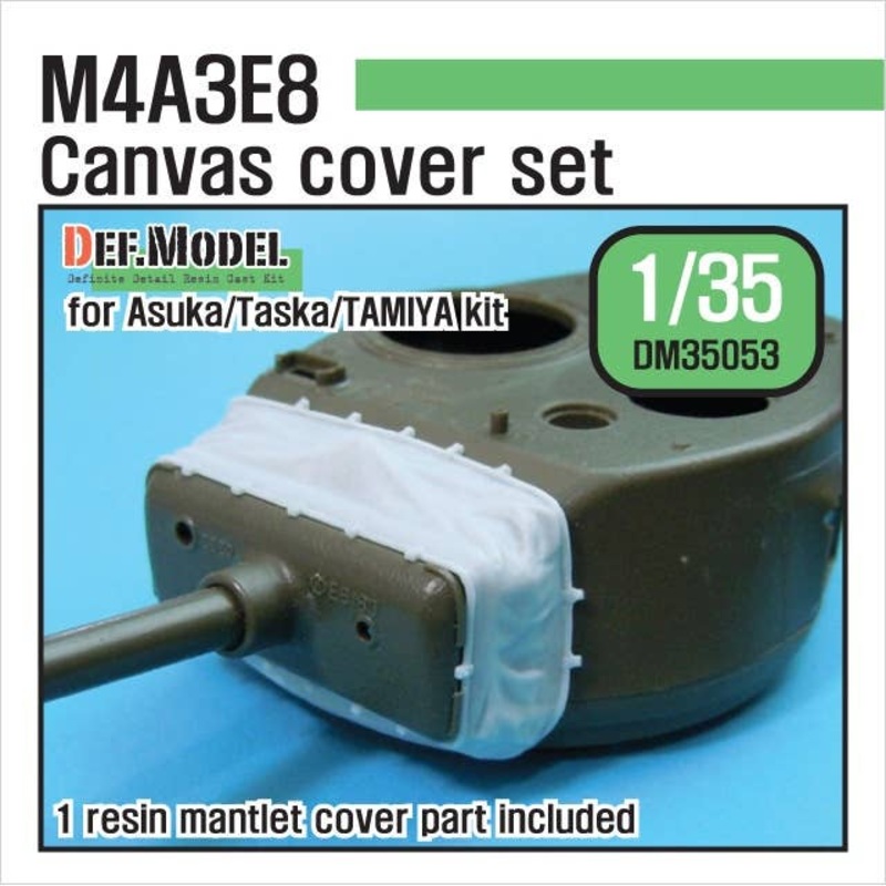 1/35 US M4 Sherman 76(w) Turret Canvas Cover Set (Asuka)