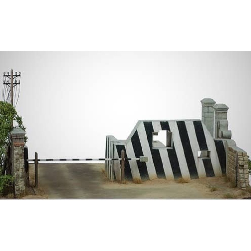 1/35 WWII Italy Concrete Barricade (Full Resin Kits)