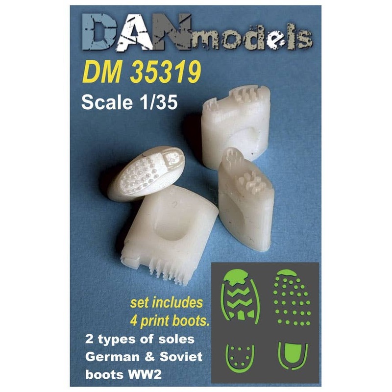 1/35 Boot stamps (German & Russian)