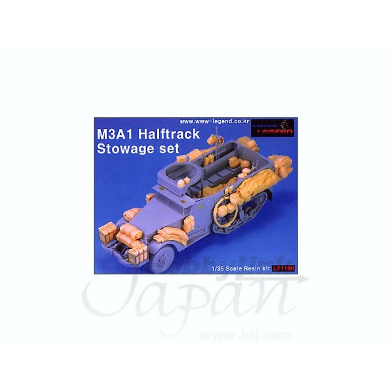 1/35 M3A1 Halftrack Stowage Set