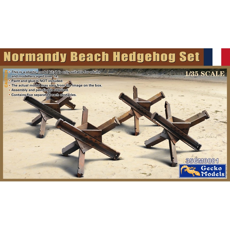 1/35 Normandy Beach Hedgehog Set
