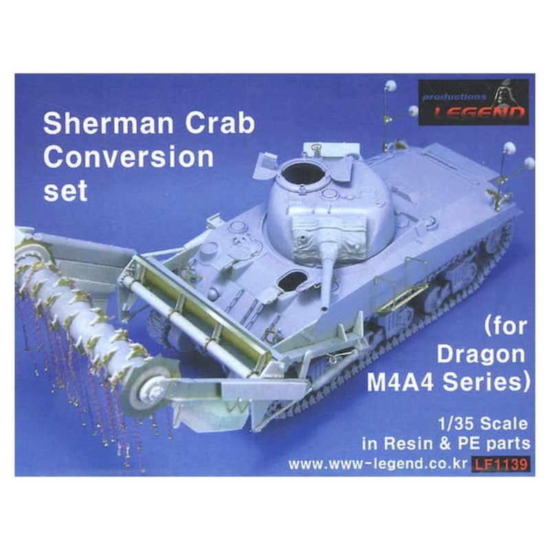1/35 Sherman Crab Conversion Set for DML M4A4