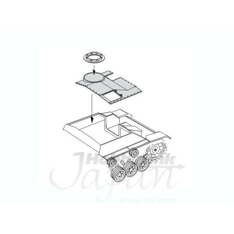 1/35 StuG III Ausf.G Correction Roof early