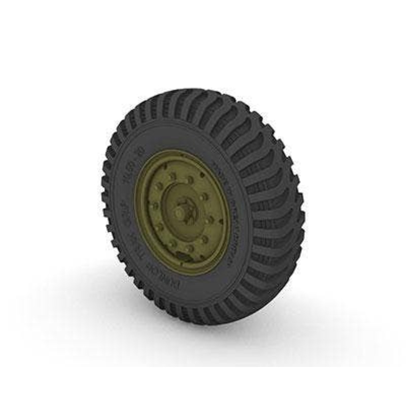 1/35 Tire Hole for Leyland Retriever GS (Dunlop)