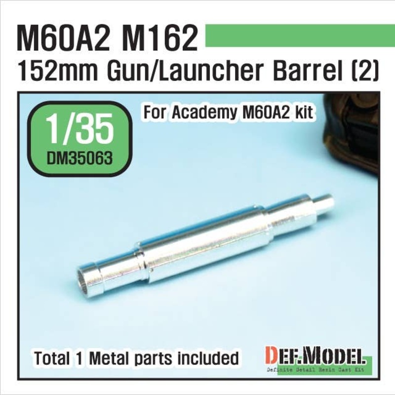 1/35 US M60A2 M162 Metal Gun Barrel #2 (Academy)