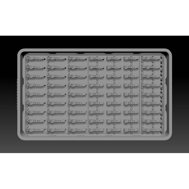 1/35 WWII American / British Equipment Buckle Set
