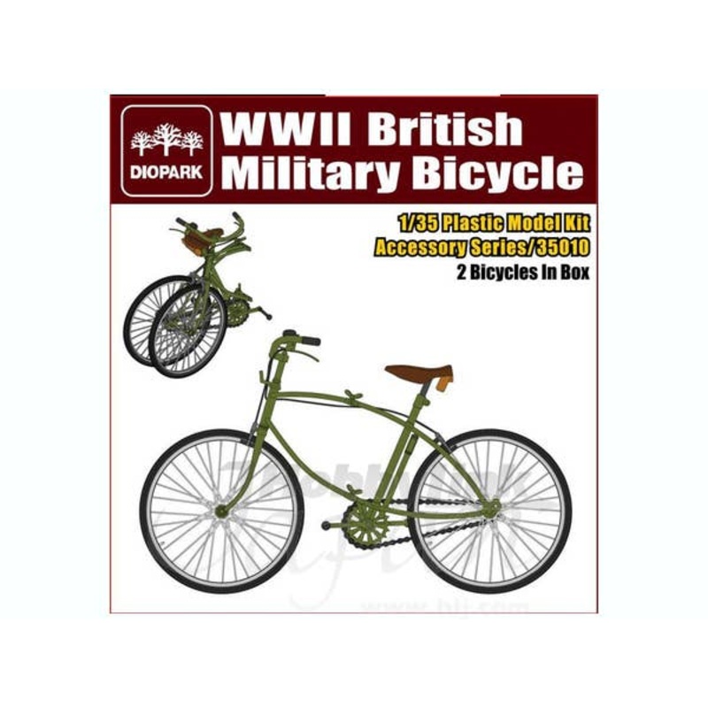 1/35 WWII British Military Bicycle (2 Bicycle Set)