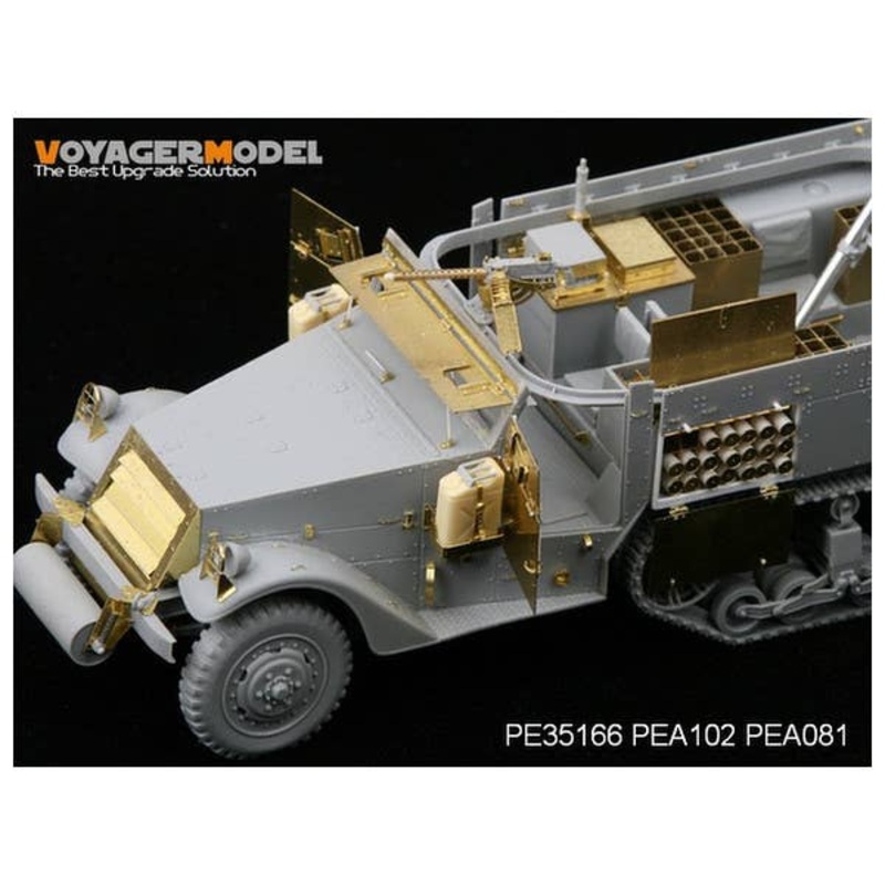 1/35 81mm Ammunition Stowage for M4 Mortar Carrier (for Dragon)