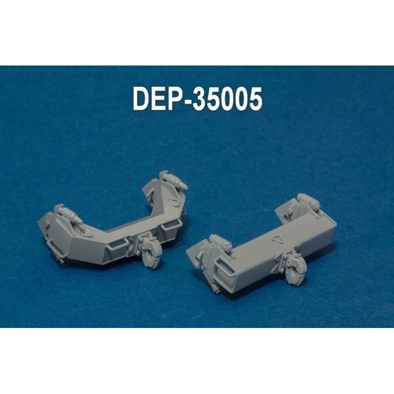 1/35 Adapters Mini-Kit, Front and Rear for Merkava Mk. 1, 2, 3