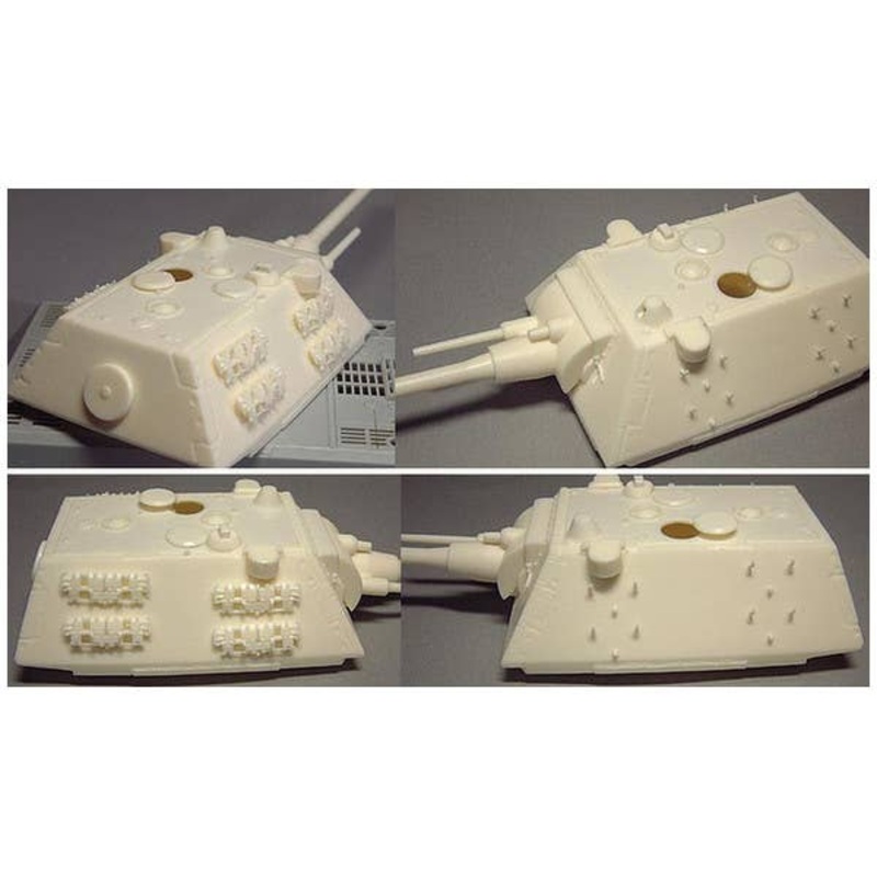 1/35 Paper Panzer Maus II Turret for DML