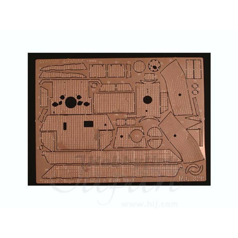 1/35 Scraped Zimmerit for Panther A Early (Dragon)