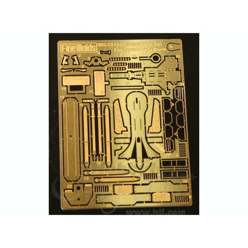 1/35 Type 73 Light Truck Etching Parts