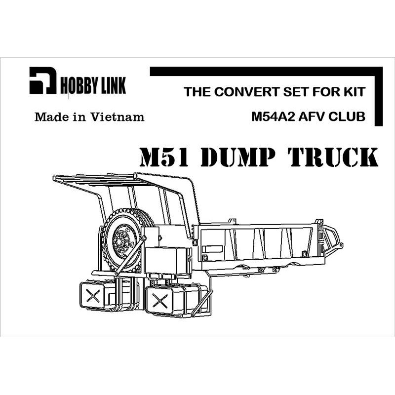 1/35 U.S. M51 dump truck modification kit AFV Club M54A2
