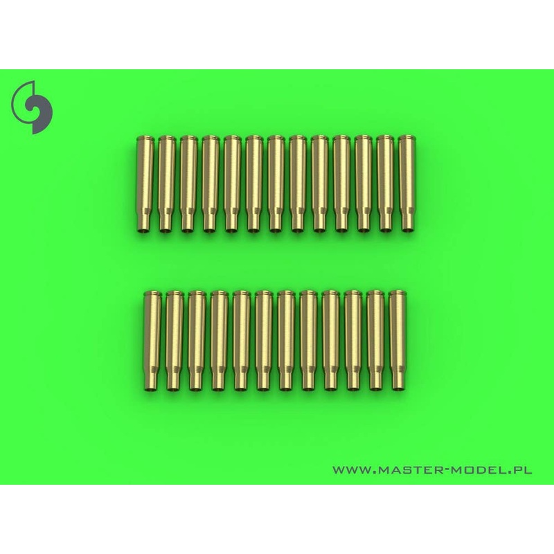 1/35 WWII / Current Use America Browning M1919 .30 Caliber (7.62mm) Machine Gun Empty Cartridges (25 pieces)