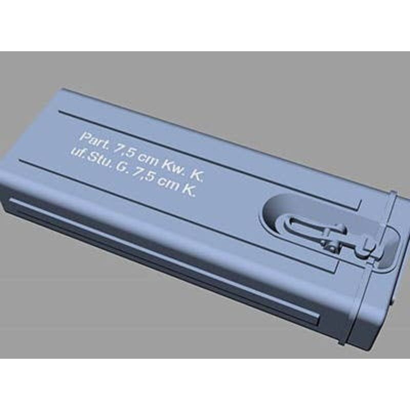 1/35 WWII German Ammo Boxes For KwK/StuK 37