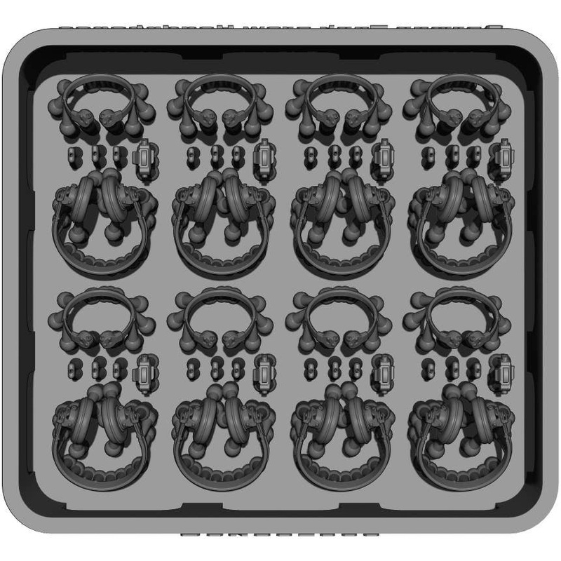 1/35 German tank crew headphone Set