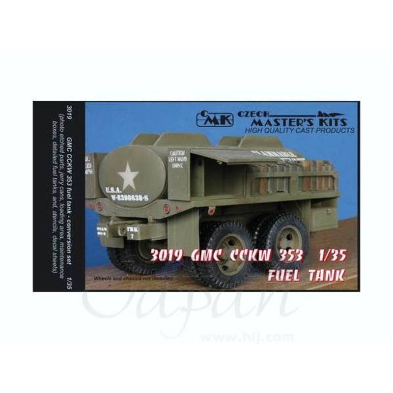 1/35 GMC CCKW 353 Fuel Tank Conversion Set (for Tamiya)