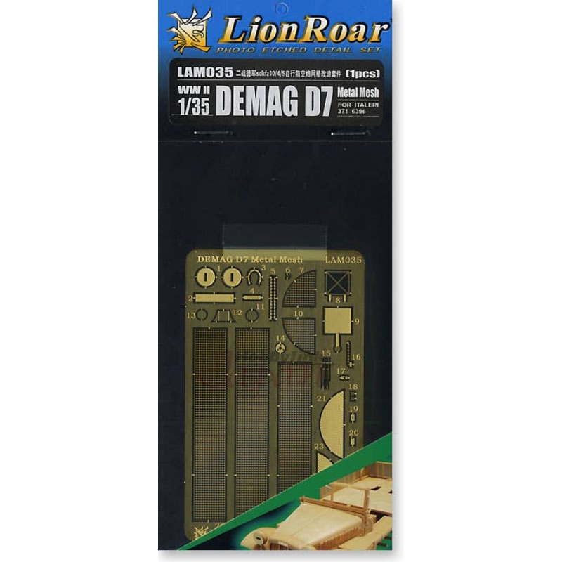 1/35 Italri Demag D7 Metal Mesh