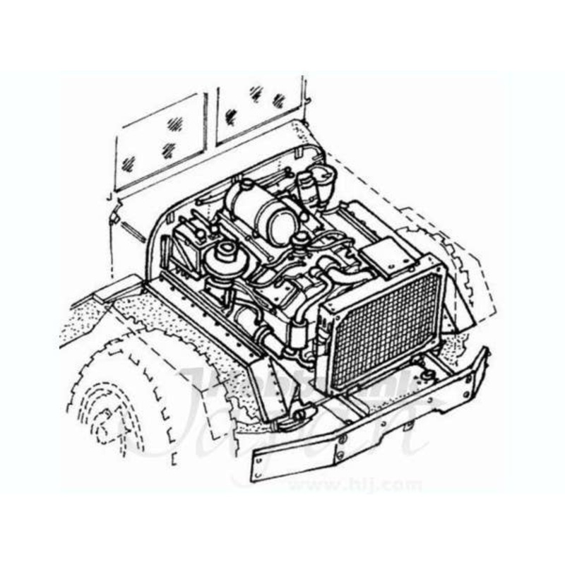 1/35 M-939 engine set