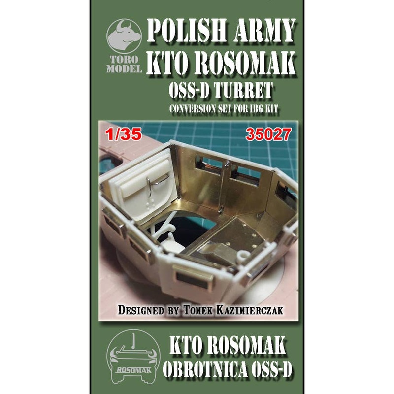 1/35 Polish Army KTO Rosomak OSS-D Turret (for IBG)