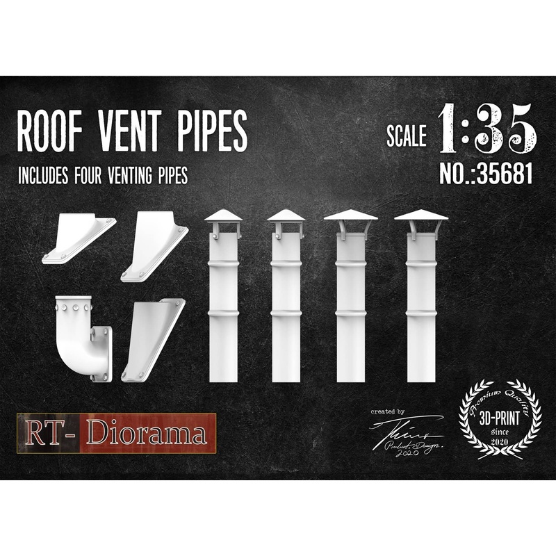 1/35 Roof Vent Pipes