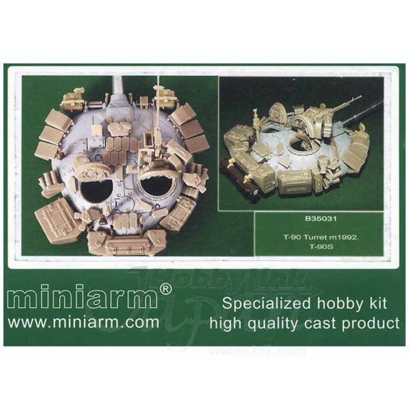 1/35 T-90 Turret m1992 T-90S for Tamiya