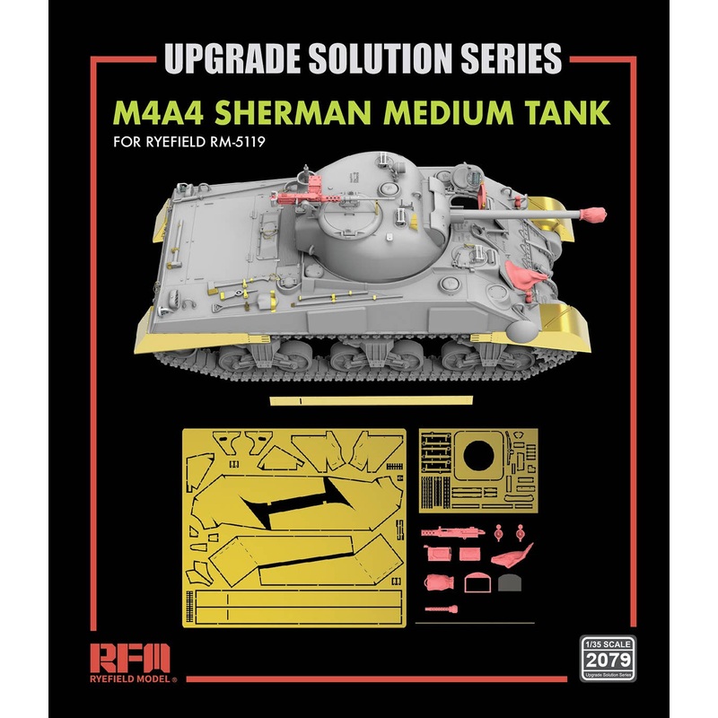 1/35 Upgrade Set for 5119 M4A4 Sherman