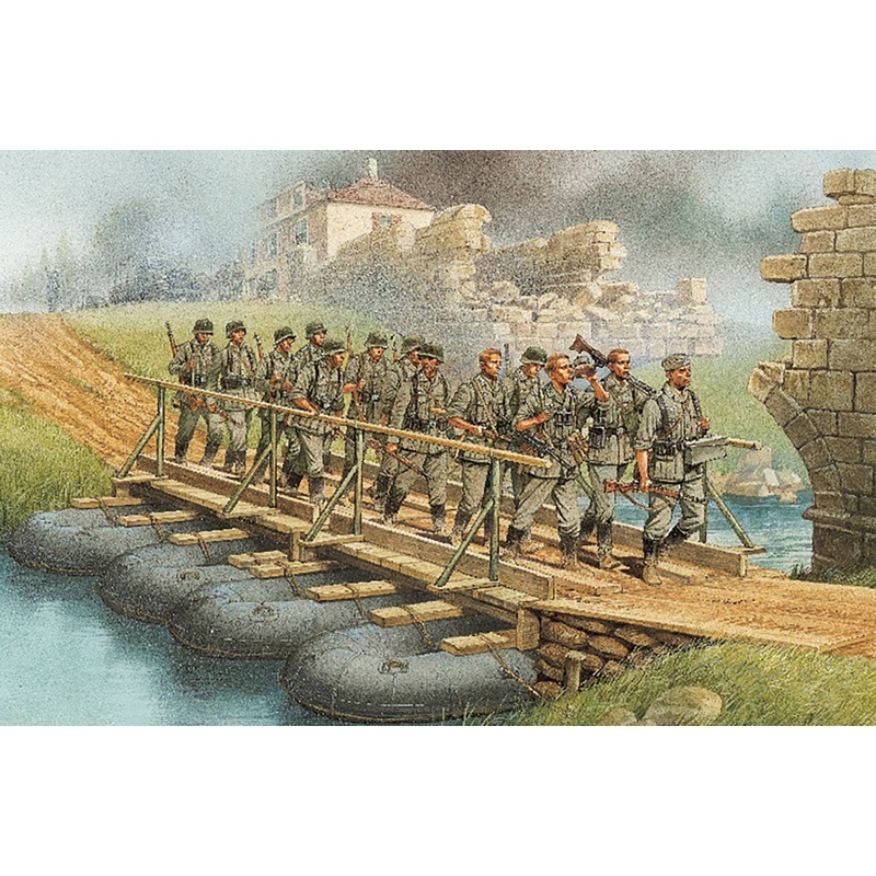 1/35 WW.II German Army Pontoon Set