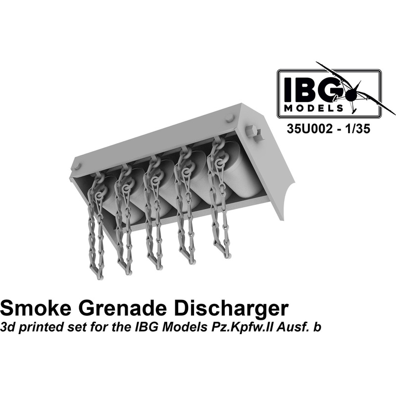 1/35 German Pz.Kpfw.II Ausf.b 5 Smoke Canister for 3D Printed IBG (35U002)