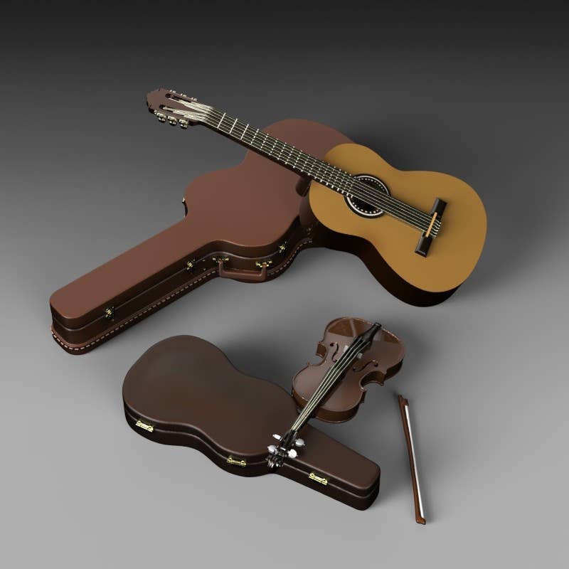 1/35 Guitar and violin