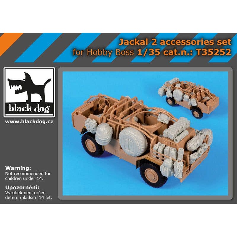 1/35 Jackal 2 accessories set