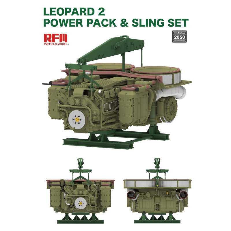 1/35 Leopard 2 Power Pack & Sling set