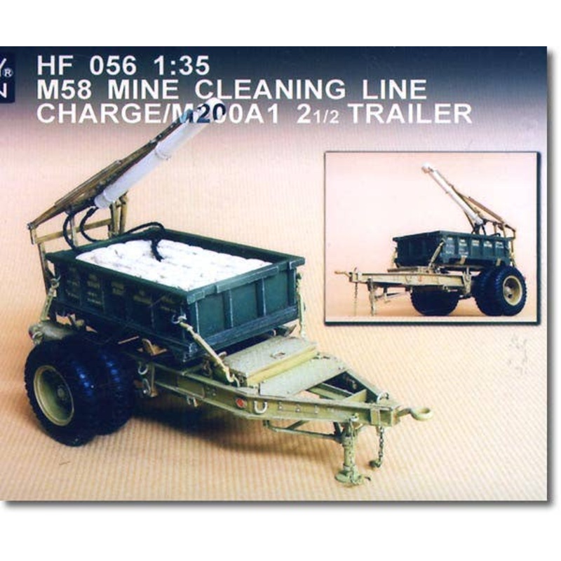 1/35 M58 Mine Cleaning /2.5t Trailer