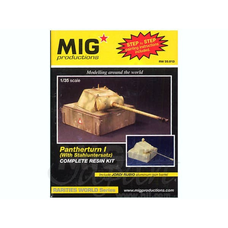 1/35 Pantherturm I with Stahluntersatz